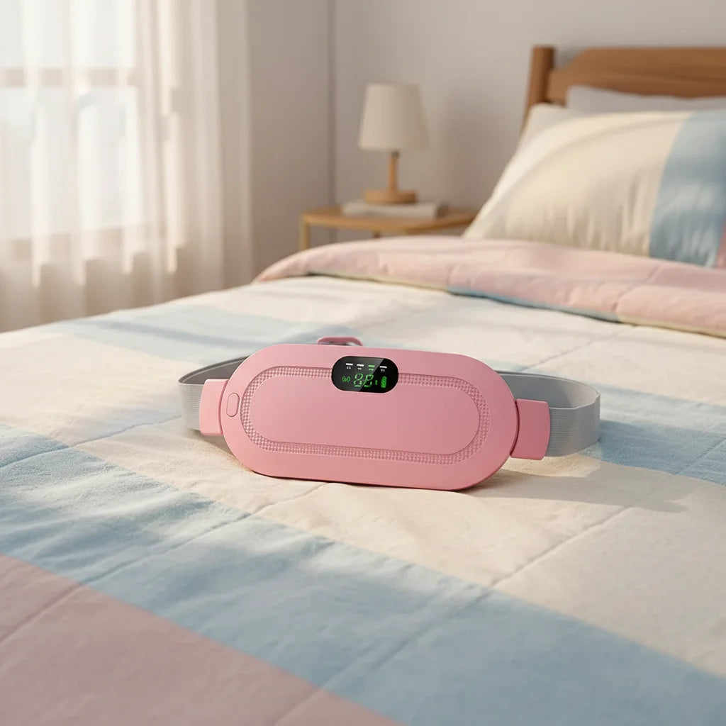 Soulage+ – Ceinture antidouleur menstruelle chauffante & relaxante 🌸