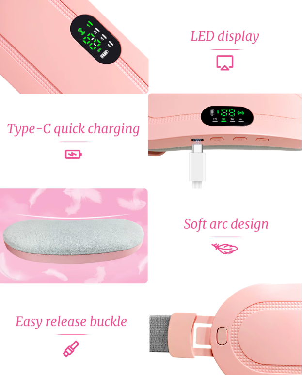 Ceinture antidouleur menstruelle chauffante & relaxante